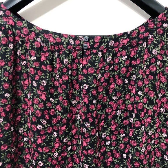 Reitmans | Floral Metallic Chiffon Blouse | 2X - Picture 13 of 16